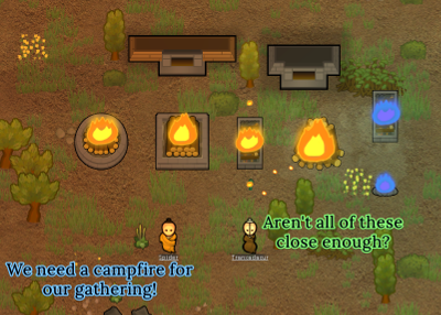 VE Tribals Campfire Ritual Patch mod preview for RimWorld