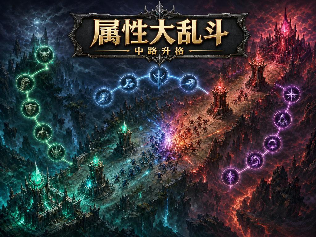 属性大乱斗：中路升格