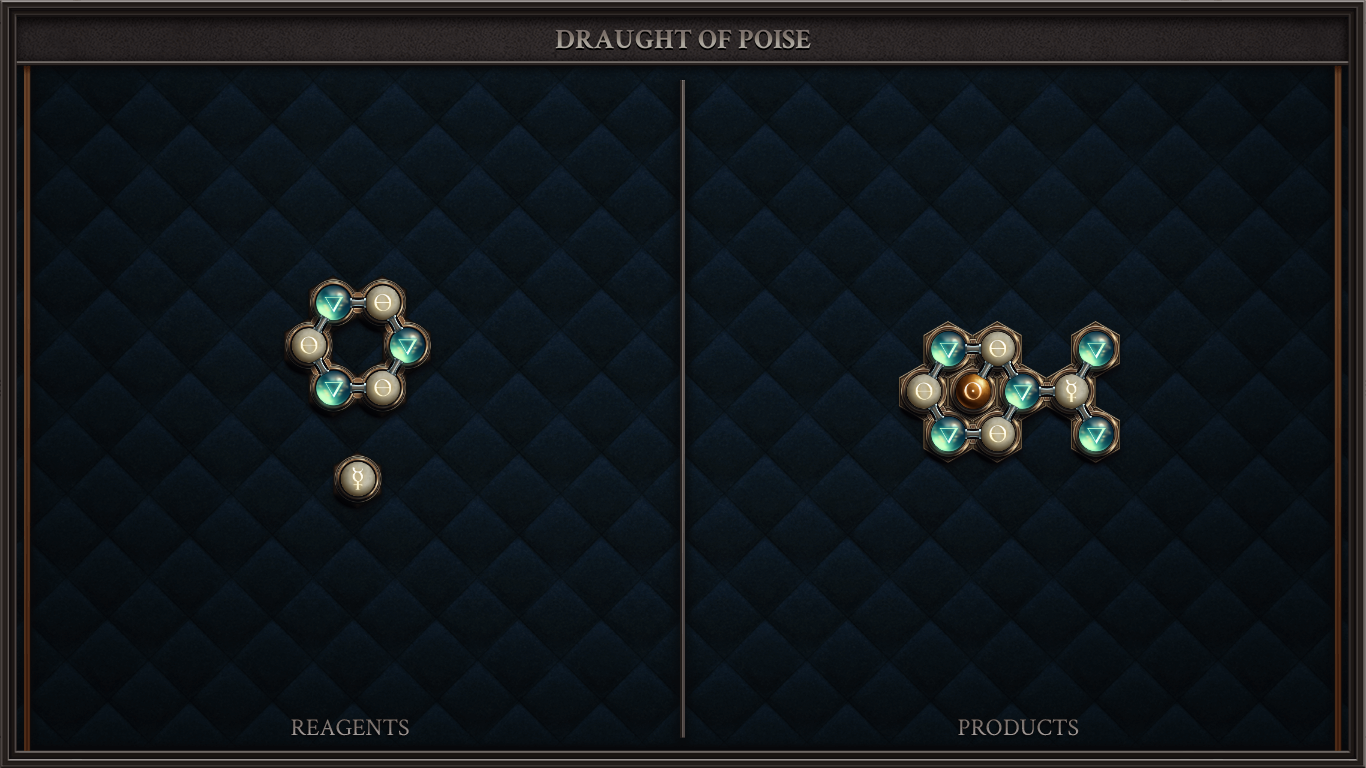 DRAUGHT OF POISE