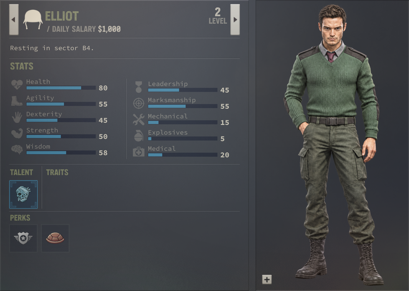 Elliot — Recruitable RPC | Grim Edition preview