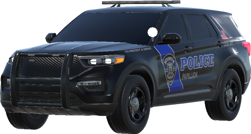 Papillion Nebraska Police Cruiser