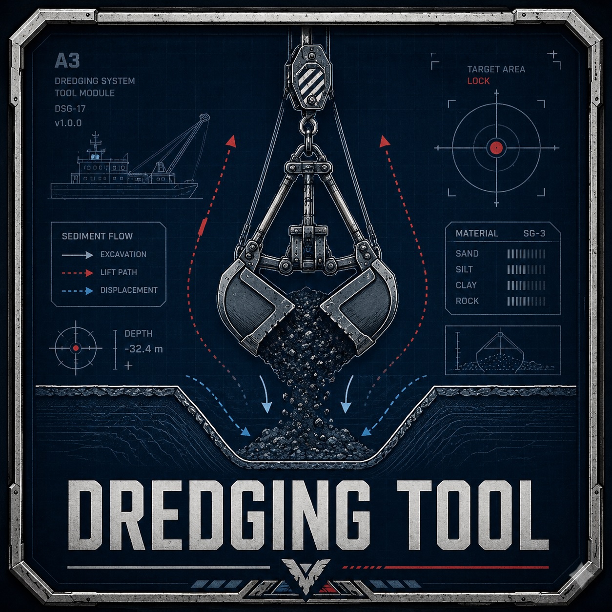 Dredging tool
