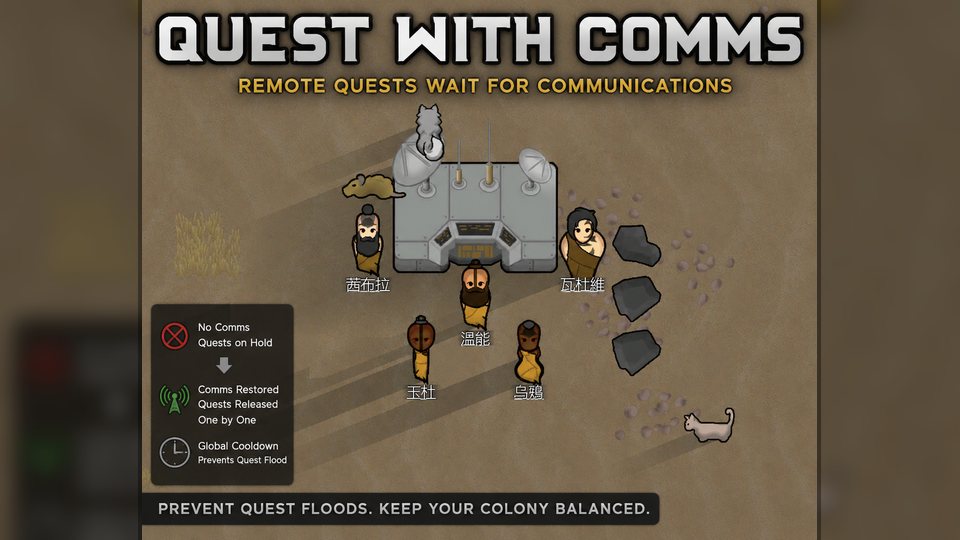 Quest With Comms