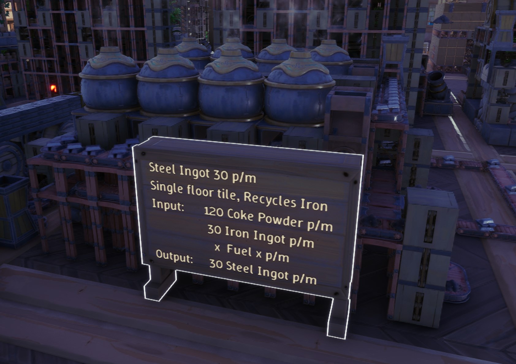 Steel Ingot 30 p/m