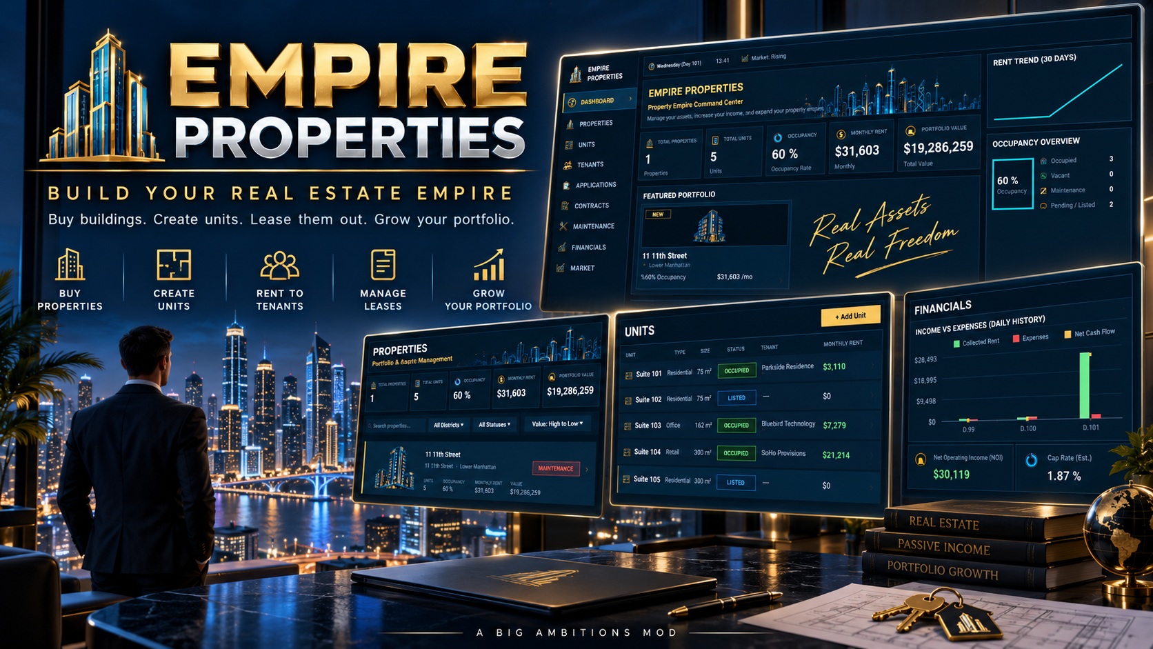 EMPIRE PROPERTIES — Real Estate Management & Unit Subdivision Mod preview