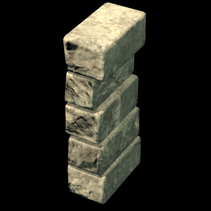 stone corner frame desert 01