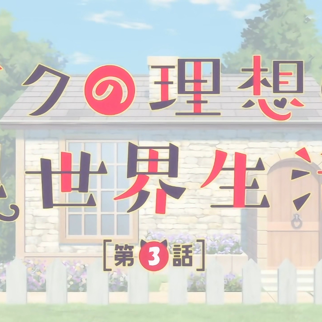 [中文字幕]我的理想异世界生活 第3话（ボクの理想の異世界生活 第3話）