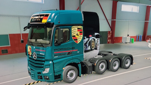camion mercedes porsche