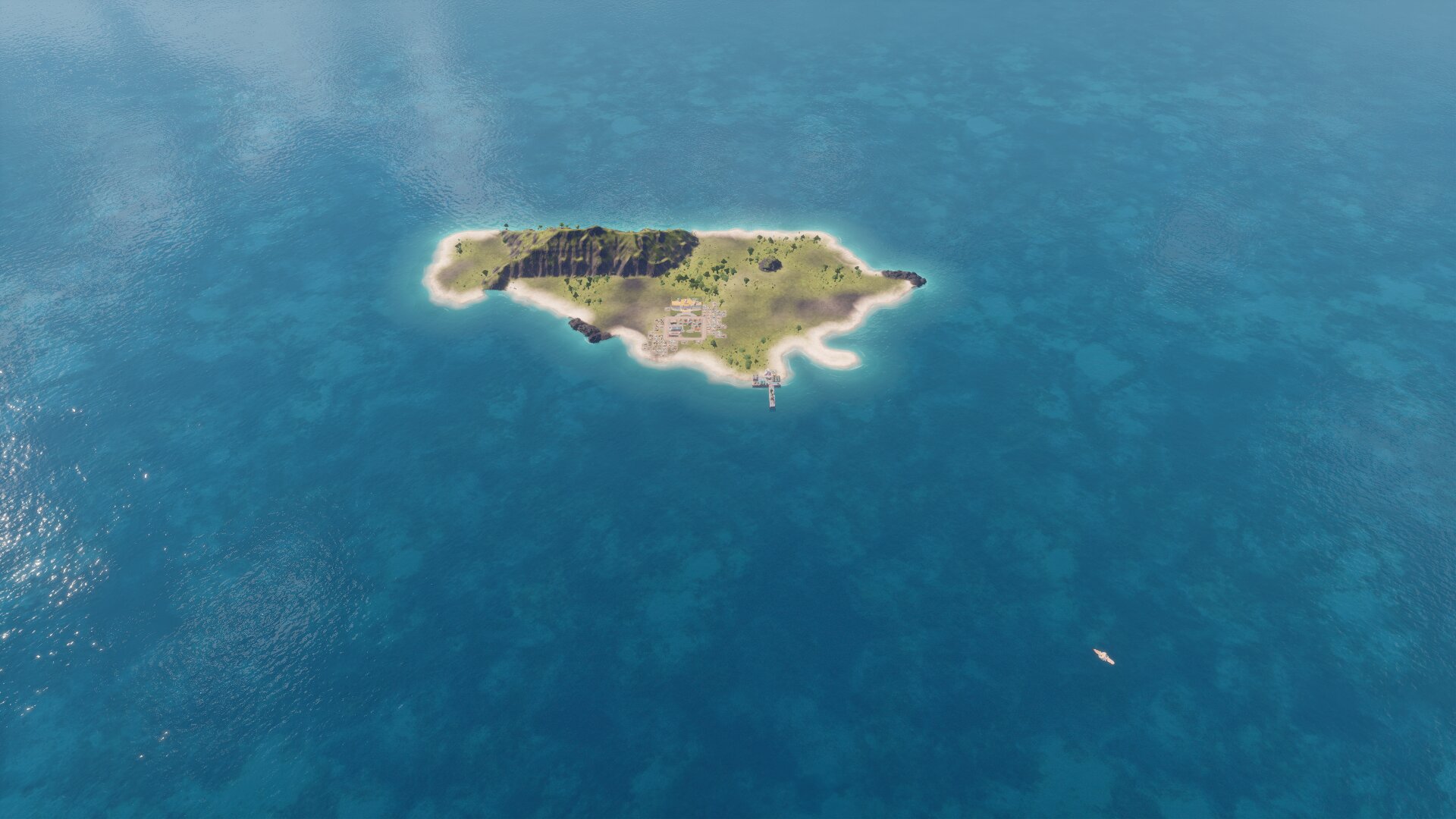 Tiny Island with secret hideaway