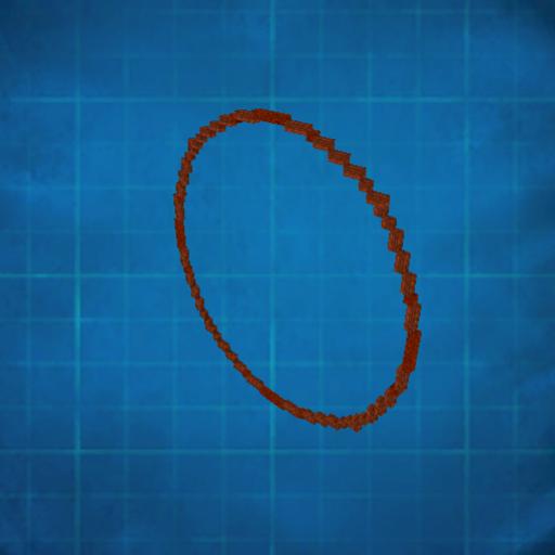 Vertical Circle 2: 43x43