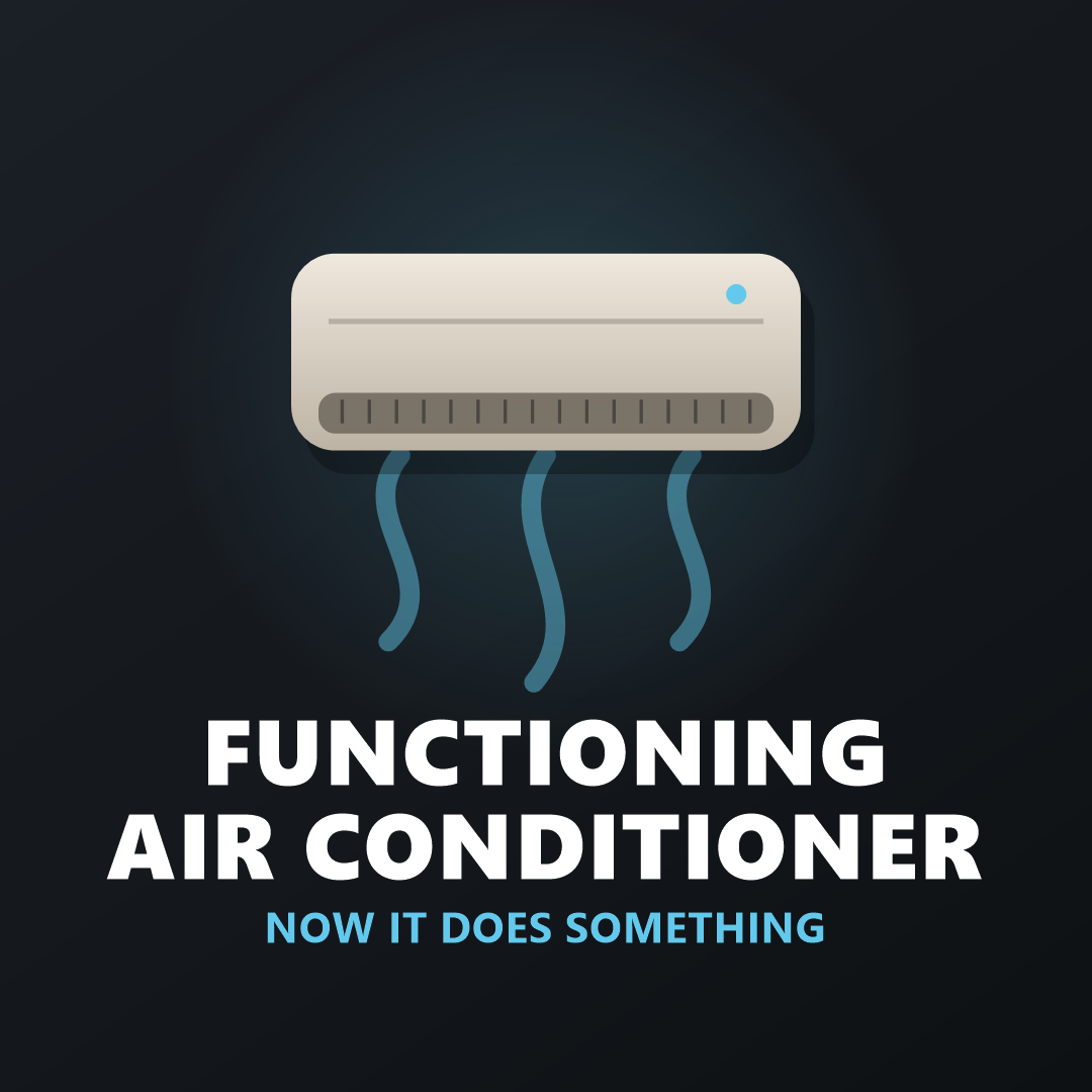 Functioning Air Conditioner