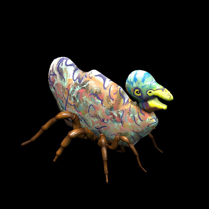 Odd Bird w Spider Legs