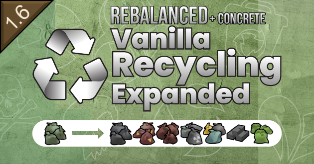 Rebalanced Vanilla Recycling Expanded