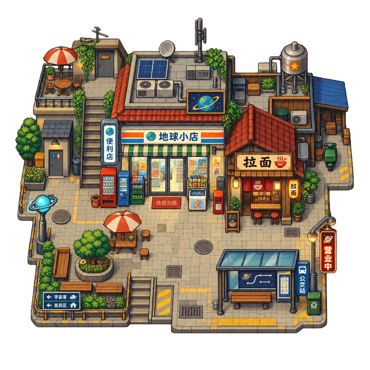 异星夜市