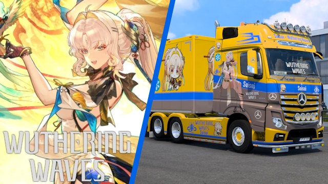 Mercedes Actros MP4 Suisui - Wuthering Waves [Combo Skin]