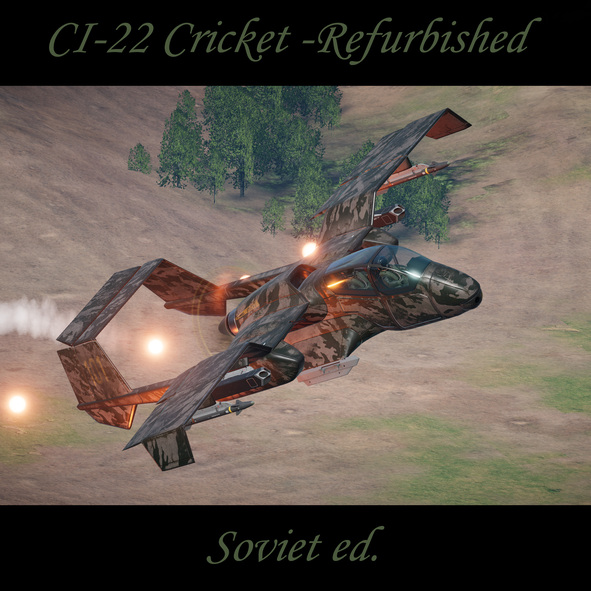 [CI-22 Cricket] Refurbished  Soviet ed