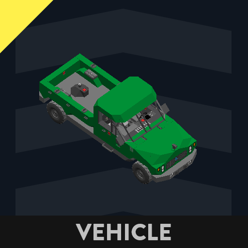 (Glacier Automotive) (Rockslide) Pickup Truck (Stock)