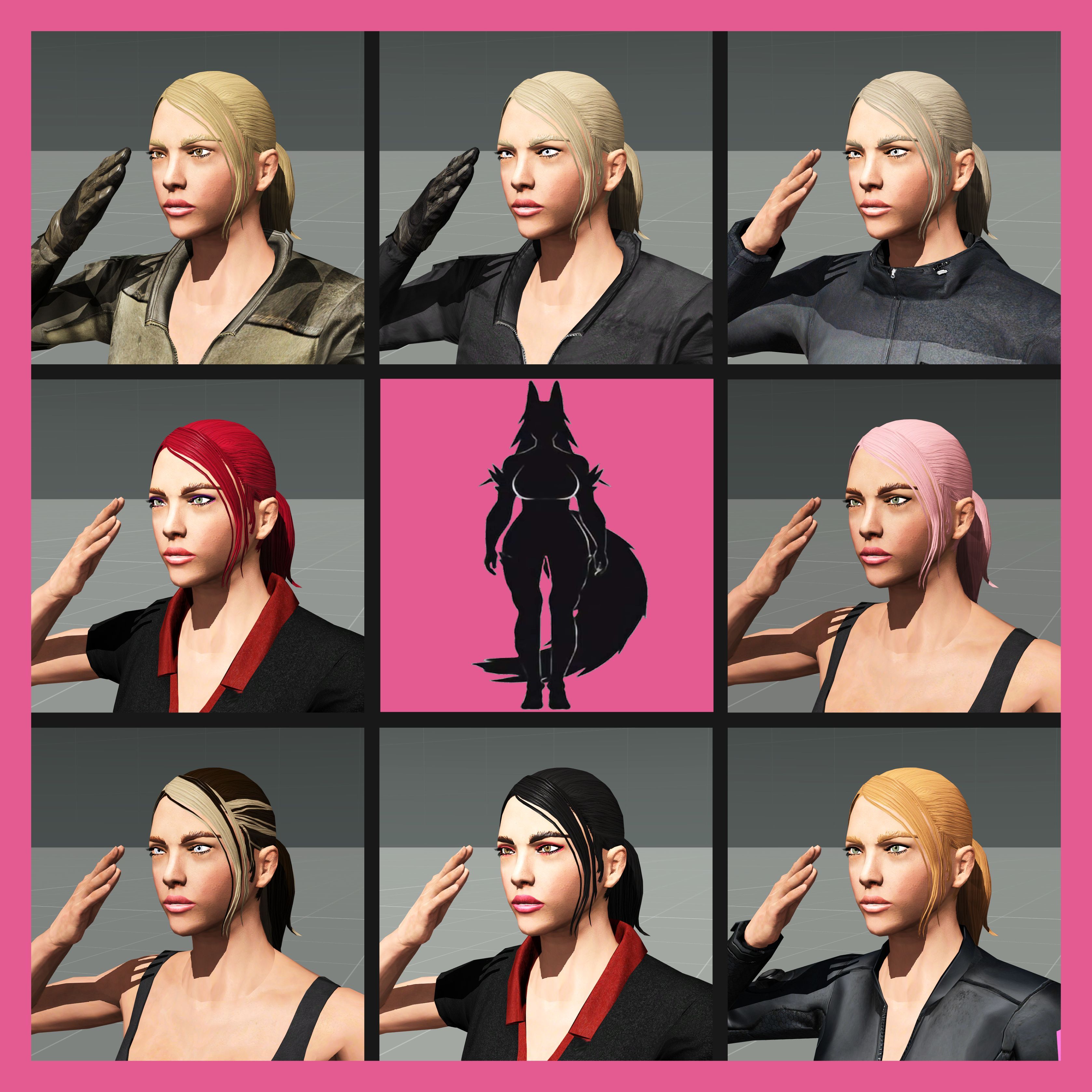 TCGM_Girls Recolors