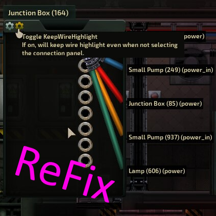 Better Connection Panel UI ReFix – Barotrauma Mod