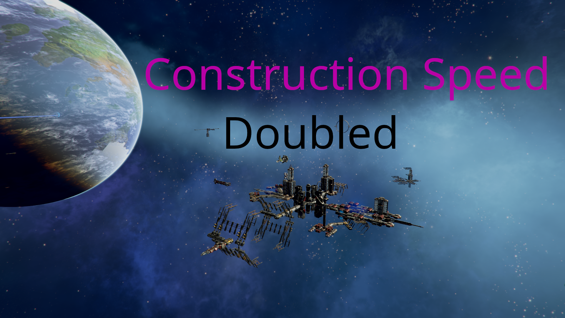 2x Station Module Build Speed