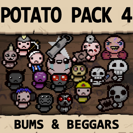 POTATO PACK 4: Bums & Beggars preview