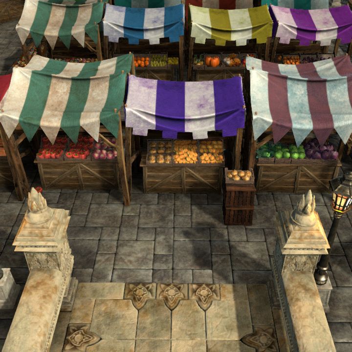 City Series 15 - Marketplace