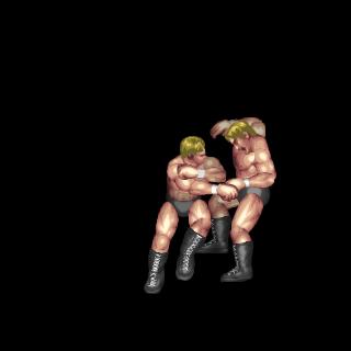 Kevin Nash Corner Elbow Strikes