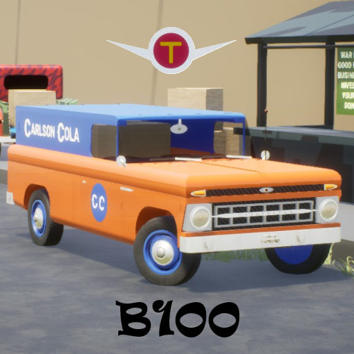 Troubadour b100 van 1962 carlson