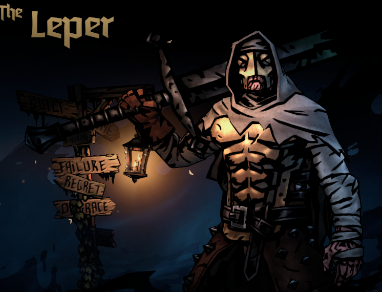 give leper Dreaming General's sword
