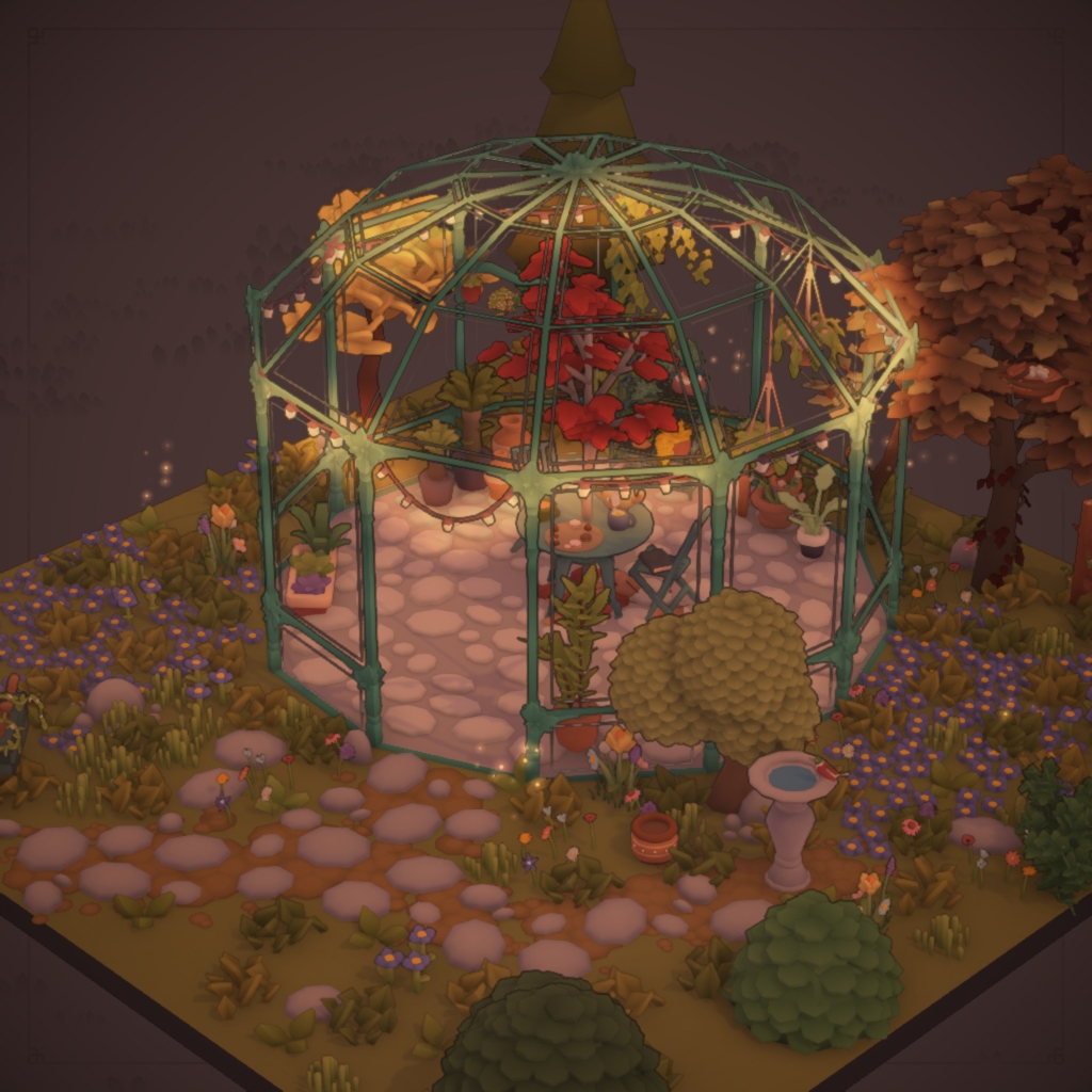 Summer Tea in the Garden Pavilion