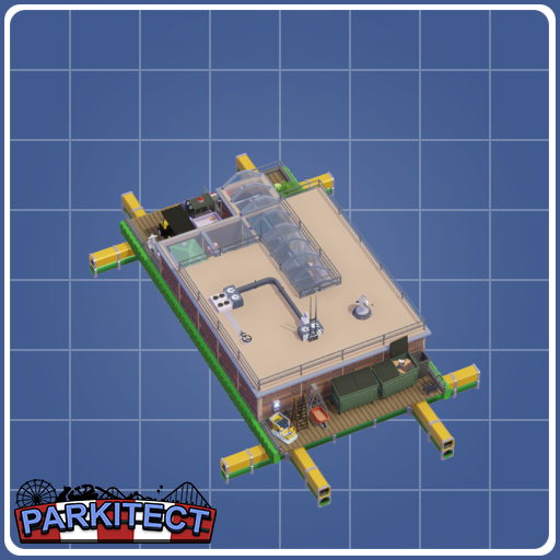 Staff Facility - Storage and Trash Center
