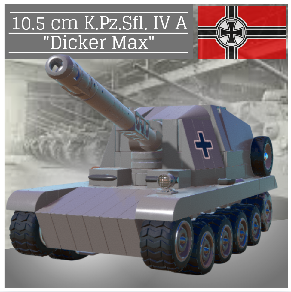 10.5 cm K.Pz.Sfl IV -Dicker Max- (by N.Phil)