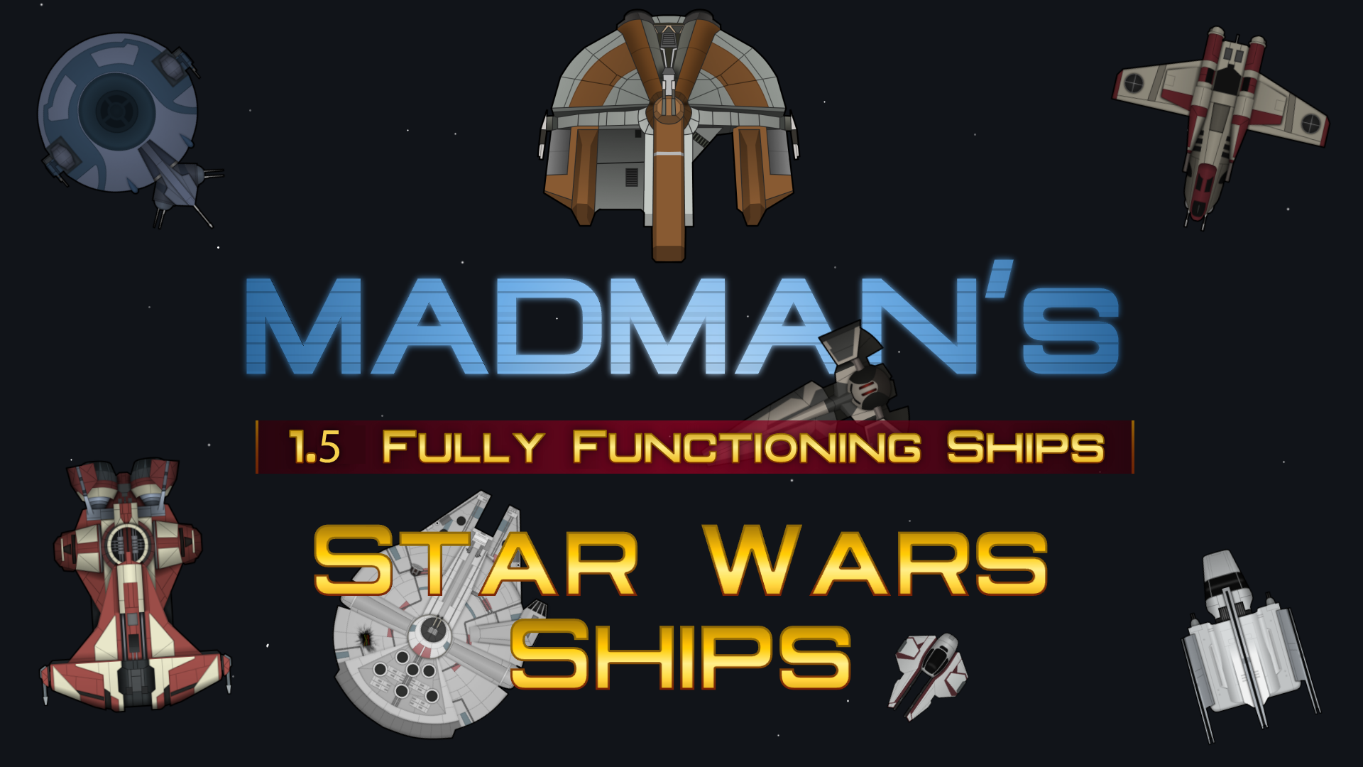 Madmans Star Wars Ships - SOS2