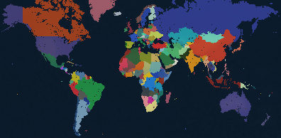 Modern World - Real Population Year: 2022 New Scenario