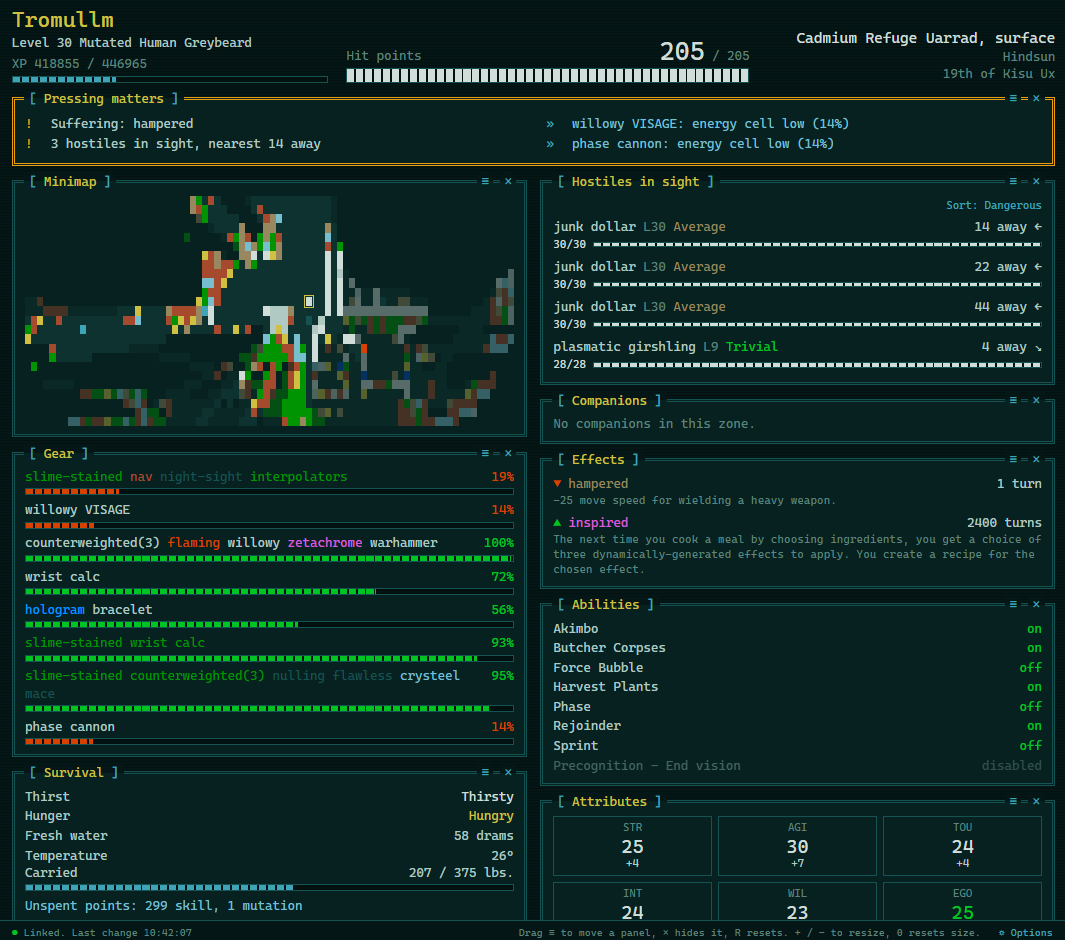 Qud HUD