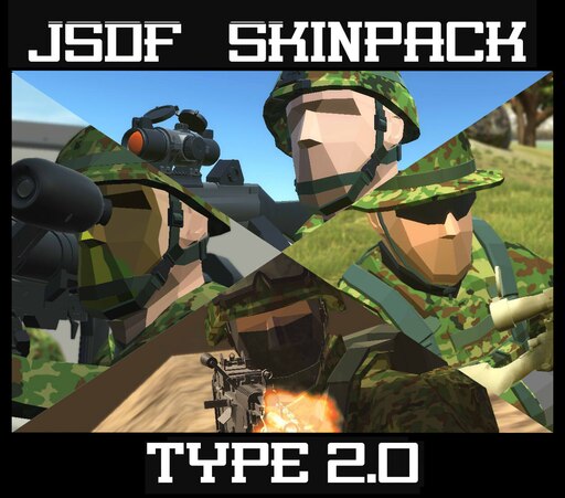 Steam Workshop::JSDF SKINPACK TYPE2.0