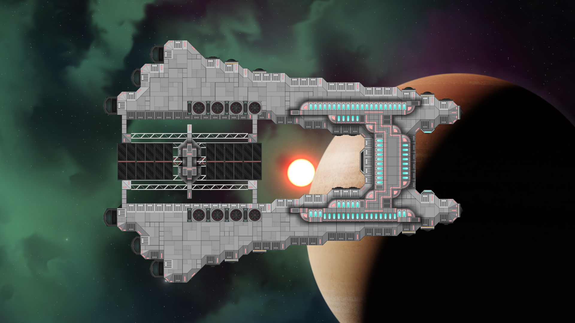 Solarian Satellite Hauler