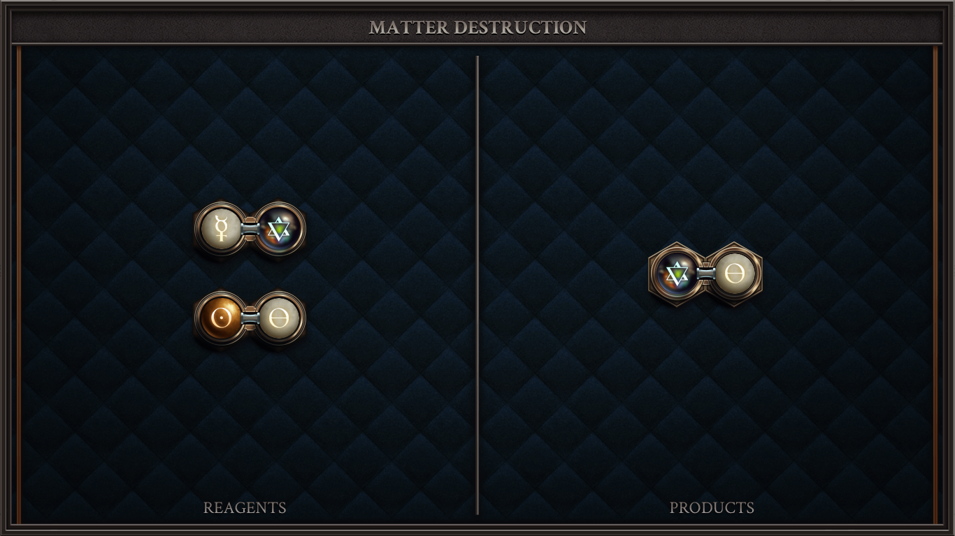 MATTER DESTRUCTION