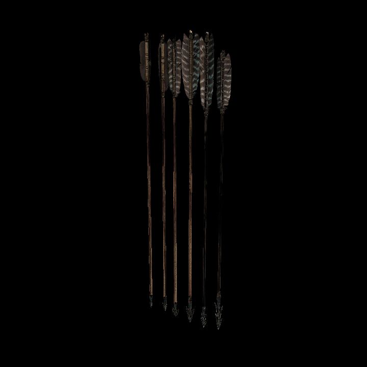 Arrows in ground