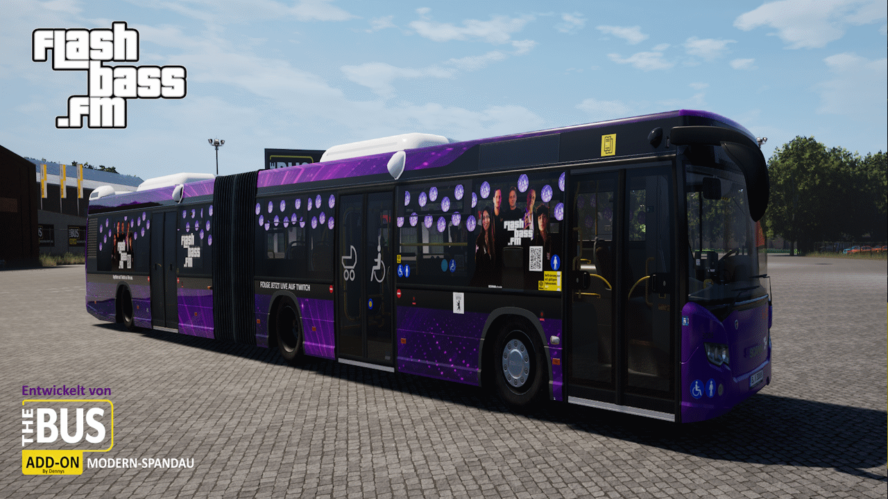 FlashBass.FM New Skin Scania 18M3D