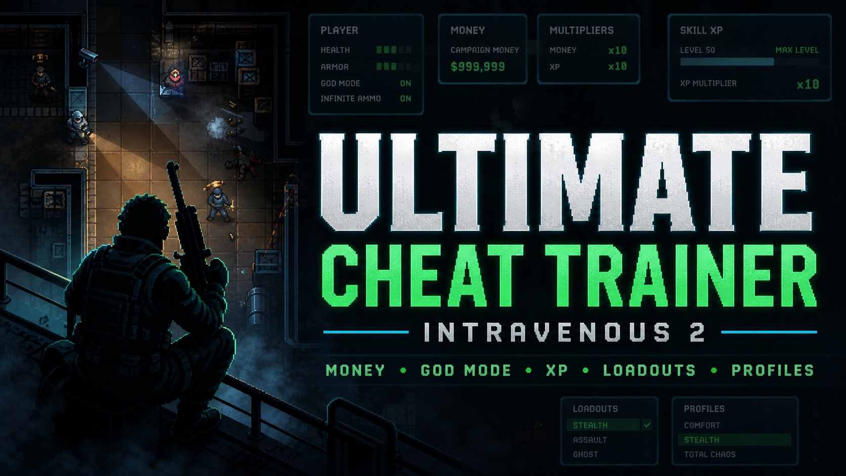 Ultimate Cheat Trainer | Intravenous 2 | Cheat Menu