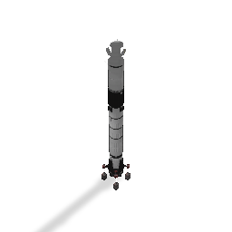 Stock Falcon 9 B5 (payload) preview