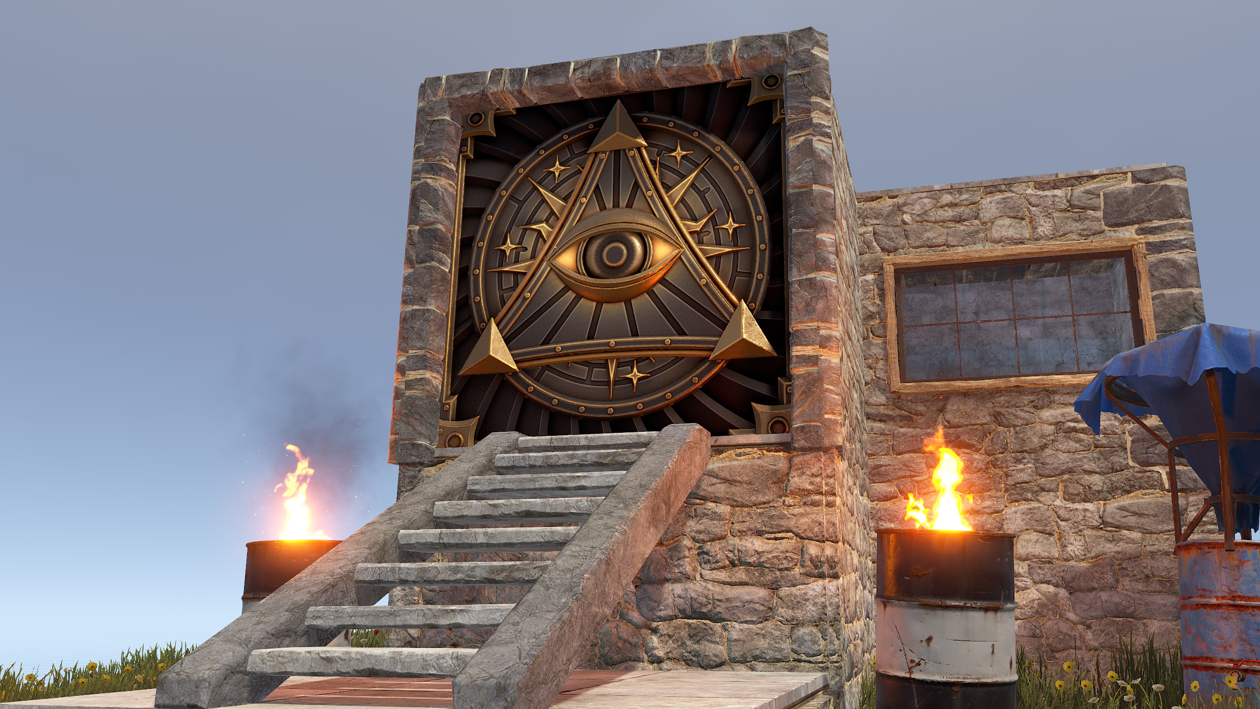 All-Seeing Eye Garage Door screenshot 1