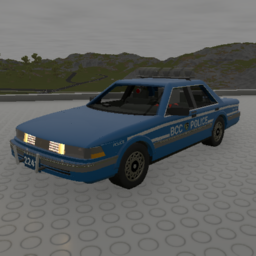 1991-1993 Grey Falcon Sweeper LX / BCPD 90's livery, variant 1