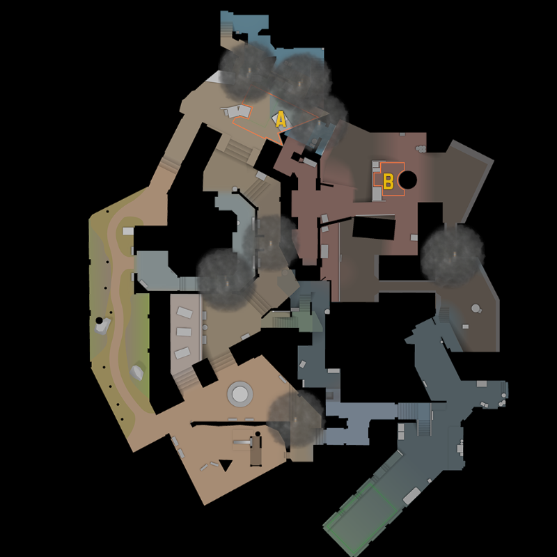 Essential Overpass Smokes – Counter-Strike 2 Mod
