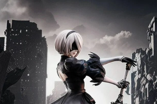 R-18 Yorha 2B (Nier Automata) animated TV 4
