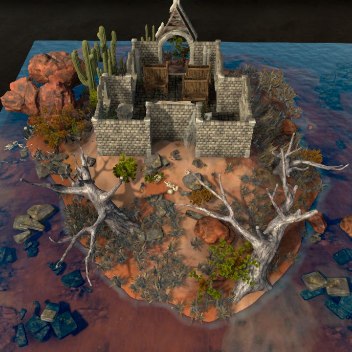 Flooded Church Ruins
