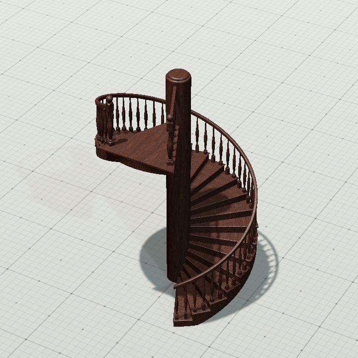 spiral stair ending
