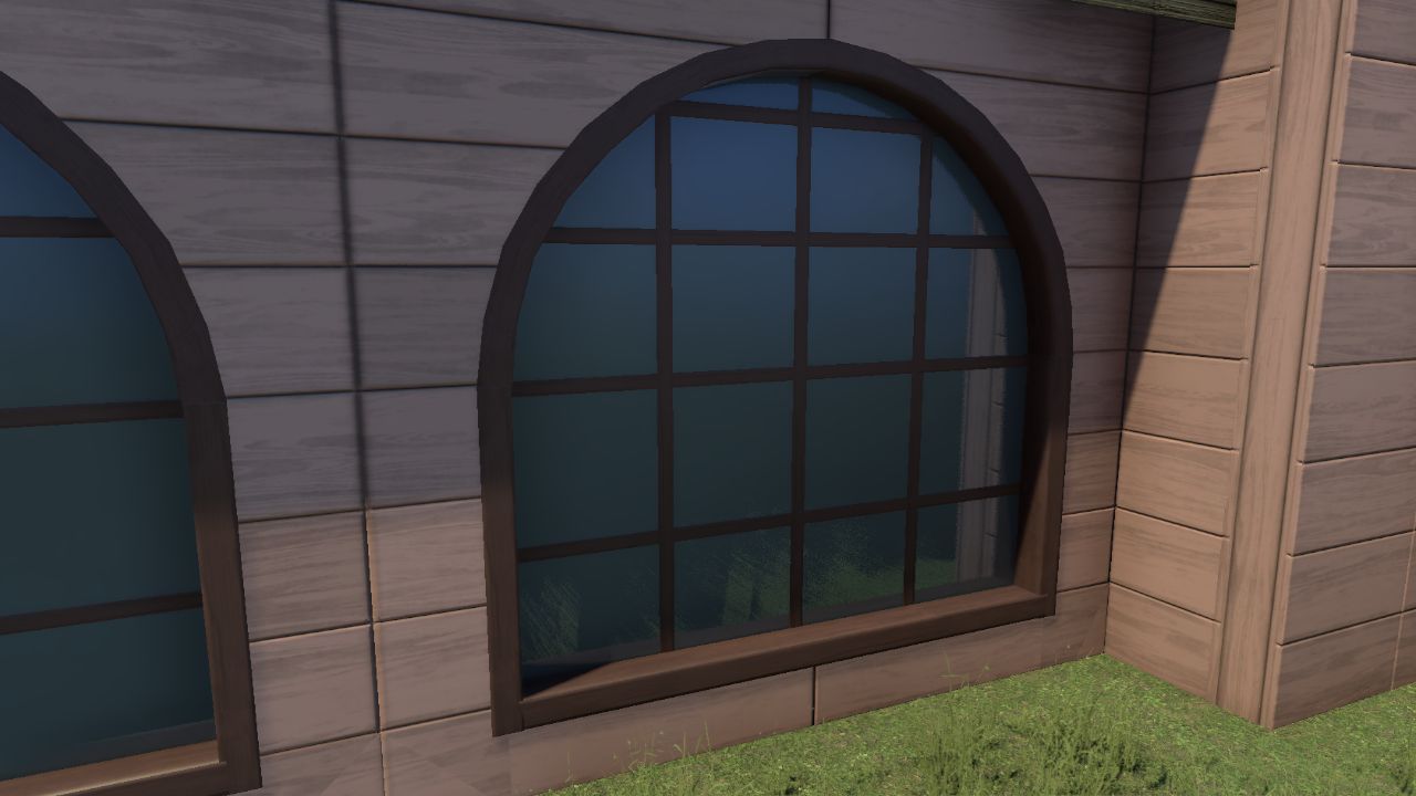 Archway Window Panel 