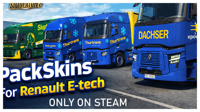 Renault Truck E-tech [PackSkins] V1